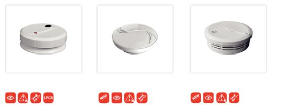 Stand-Alone Smoke Alarm Range